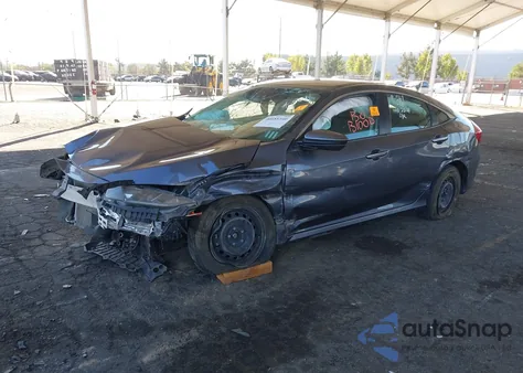 2020 Honda Civic Lx из США, поврежденный, VIN 2HGFC2F65LH576970